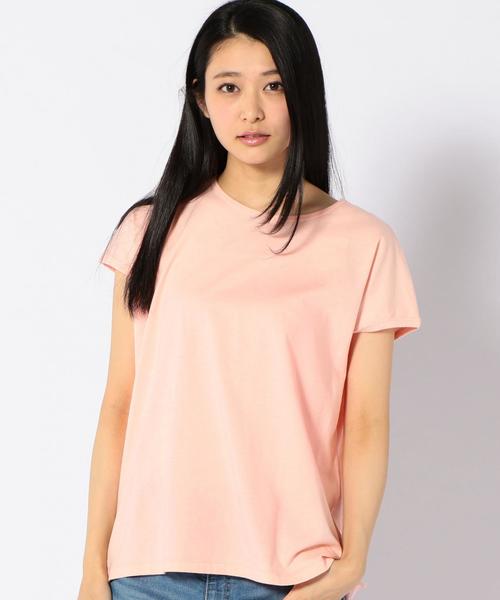 SHIPS Days(シップスデイズ)の「SHIPS Days STANDARD: ソフトコットンルーズTシャツ(Tシャツ/カットソー・レディース・ホワイト/ライトグレー/ベージュ系その他/ピンク/ブラック/ネイビー・M~L/S~M)」の22枚目の写真