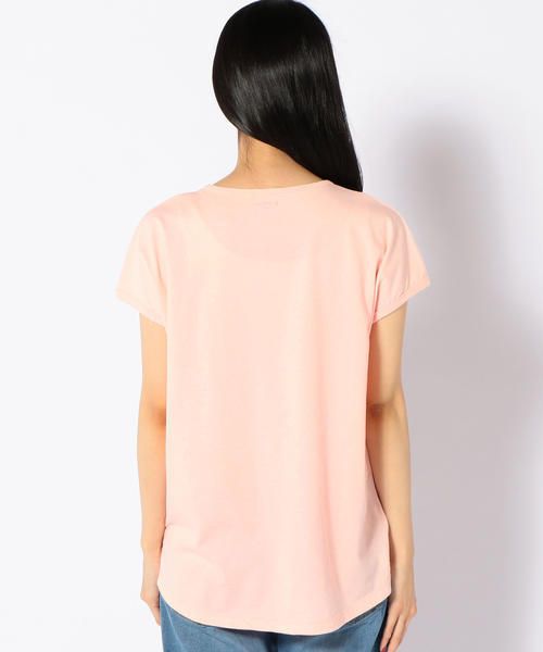 SHIPS Days(シップスデイズ)の「SHIPS Days STANDARD: ソフトコットンルーズTシャツ(Tシャツ/カットソー・レディース・ホワイト/ライトグレー/ベージュ系その他/ピンク/ブラック/ネイビー・M~L/S~M)」の11枚目の写真