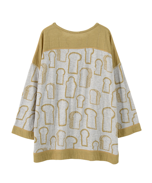 Ne-net(ネネット)の「食ぱんジャガード(その他トップス・レディース・ベージュ/グレー・02)」の6枚目の写真