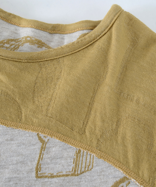 Ne-net(ネネット)の「食ぱんジャガード(その他トップス・レディース・ベージュ/グレー・02)」の7枚目の写真