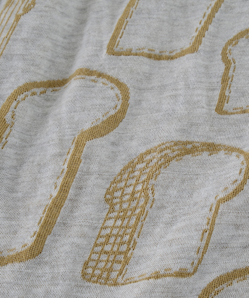 Ne-net(ネネット)の「食ぱんジャガード(その他トップス・レディース・ベージュ/グレー・02)」の8枚目の写真