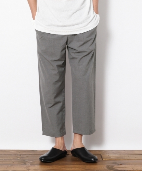 RAGEBLUE(レイジブルー)の「TRワイドアンクルパンツ/761773(スラックス・メンズ・ブラウン/グレー・SMALL/LARGE/MEDIUM)」の3枚目の写真