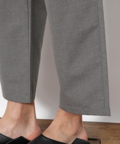 RAGEBLUE(レイジブルー)の「TRワイドアンクルパンツ/761773(スラックス・メンズ・ブラウン/グレー・SMALL/LARGE/MEDIUM)」の10枚目の写真