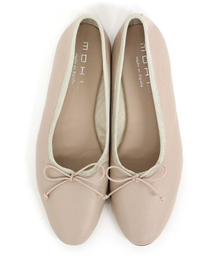 HELIOPOLE | MOHI　リボン付フラットシューズ(バレエシューズ)