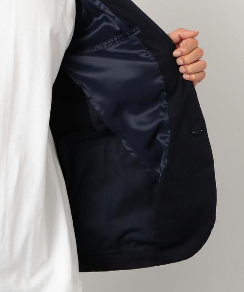 green label relaxing（グリーンレーベルリラクシング）の「NM フリーリッチ ノッチド2B ジャケット M69 ＜機能性素材＞ ◆（テーラードジャケット・メンズ・ネイビー/ブラック/ベージュ/その他1・MEDIUM/X-LARGE/SMALL/LARGE/X-SMALL）」の20枚目の写真