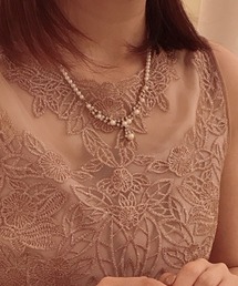 Cupid Heart | 【Cupid Heart】結婚式アクセサリー パールビジューネックレス(ネックレス)
