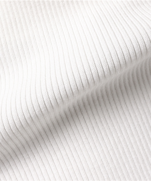 CLANE（クラネ）の「H/N RIB KNIT（ニット/セーター・レディース・ホワイト/ブラック/イエロー/レッド・1/2）」の8枚目の写真