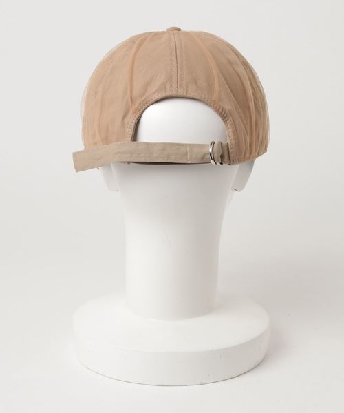 ROPE' PICNIC（ロペピクニック）の「チュールロングストラップCAP（キャップ・レディース・グレー/ベージュ・FREE）」の3枚目の写真