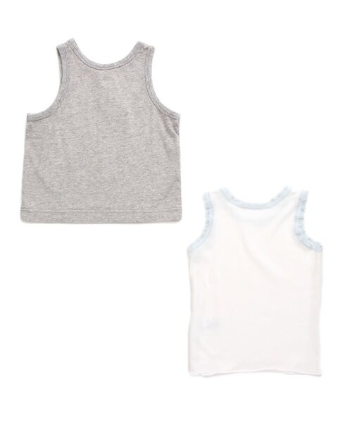 BREEZE（ブリーズ）の「/タンクトップ2Pセット（タンクトップ・キッズ・グレー/アイボリー・80/90/100/110/120/130/140）」の10枚目の写真