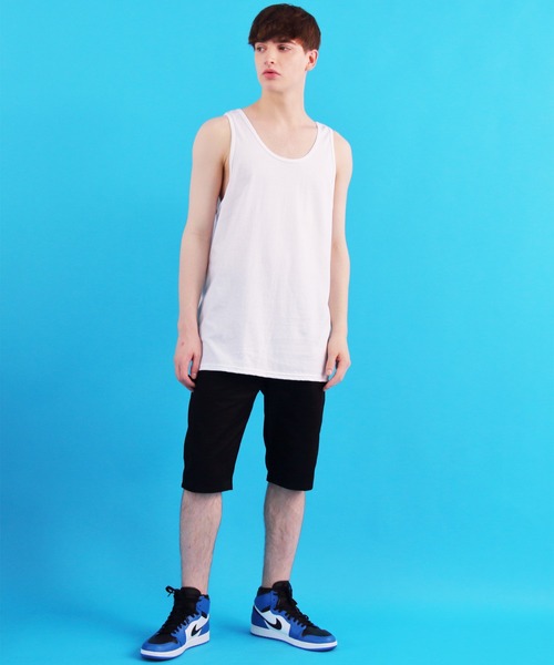 GILDAN（ギルダン）の「GLDAN タンクトップ（タンクトップ・メンズ・ホワイト/ブラック/ワイン/ネイビー/グレー・MEDIUM/LARGE/X-LARGE/SMALL）」の8枚目の写真