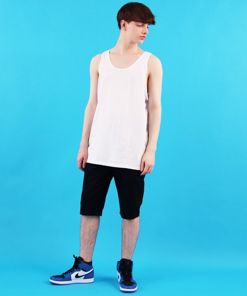 GILDAN（ギルダン）の「GLDAN タンクトップ（タンクトップ・メンズ・ホワイト/ブラック/ワイン/ネイビー/グレー・MEDIUM/LARGE/X-LARGE/SMALL）」の9枚目の写真