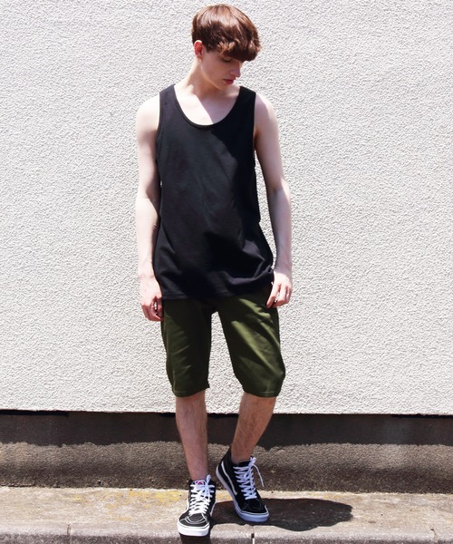 GILDAN（ギルダン）の「GLDAN タンクトップ（タンクトップ・メンズ・ホワイト/ブラック/ワイン/ネイビー/グレー・MEDIUM/LARGE/X-LARGE/SMALL）」の10枚目の写真