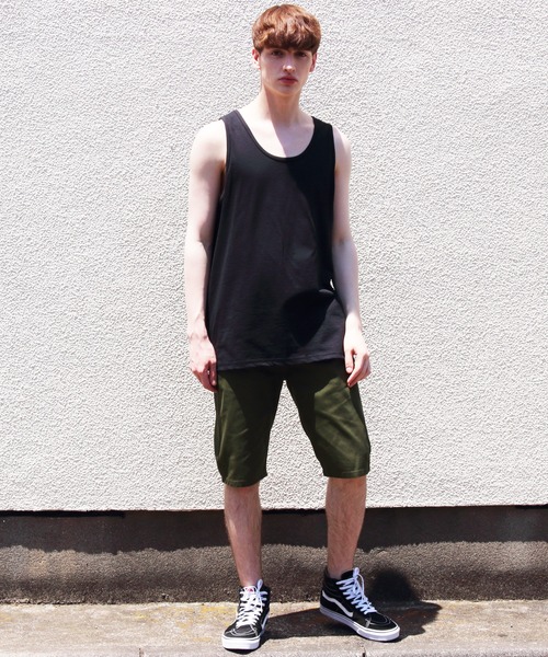 GILDAN（ギルダン）の「GLDAN タンクトップ（タンクトップ・メンズ・ホワイト/ブラック/ワイン/ネイビー/グレー・MEDIUM/LARGE/X-LARGE/SMALL）」の11枚目の写真