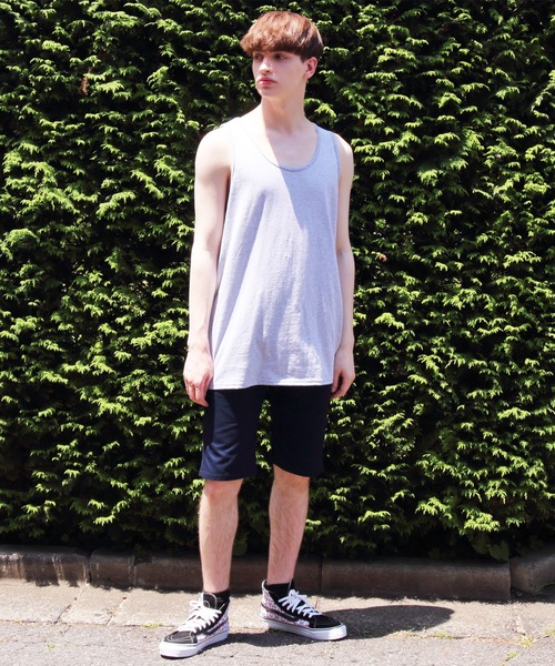 GILDAN（ギルダン）の「GLDAN タンクトップ（タンクトップ・メンズ・ホワイト/ブラック/ワイン/ネイビー/グレー・MEDIUM/LARGE/X-LARGE/SMALL）」の13枚目の写真