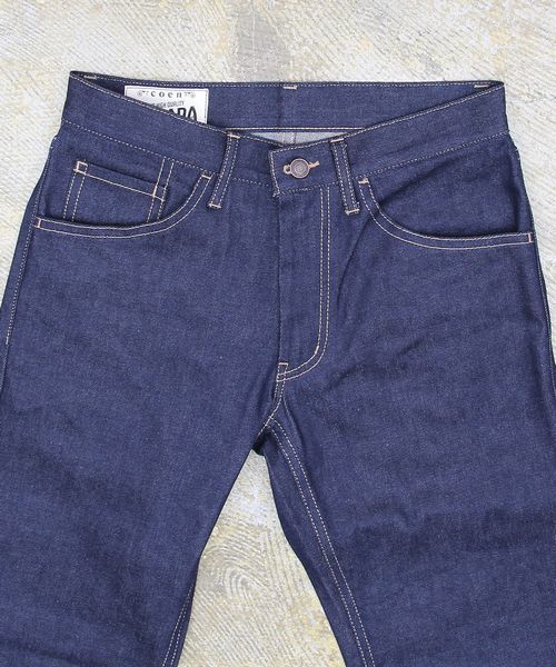 coen（コーエン）の「ネバダデニムスリム（デニムパンツ・メンズ・Navy・X-SMALL/SMALL/MEDIUM/LARGE/X-LARGE）」の16枚目の写真