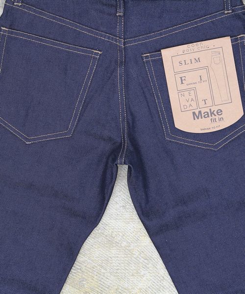 coen（コーエン）の「ネバダデニムスリム（デニムパンツ・メンズ・Navy・X-SMALL/SMALL/MEDIUM/LARGE/X-LARGE）」の21枚目の写真