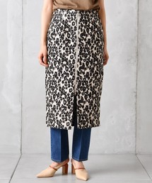 DouDou | ヒョウ柄ジャガードスカート(スカート)