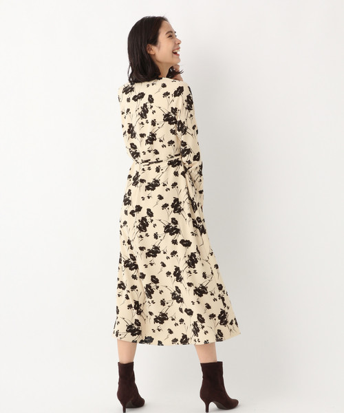 A part by（アパートバイ）の「PキリカエVボタンワンピース 814479（ワンピース・レディース・ネイビー/カーキ/ブラック系その他/ベージュ系その他・FREE）」の11枚目の写真