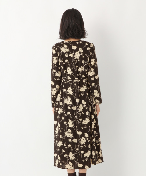 A part by（アパートバイ）の「PキリカエVボタンワンピース 814479（ワンピース・レディース・ネイビー/カーキ/ブラック系その他/ベージュ系その他・FREE）」の9枚目の写真