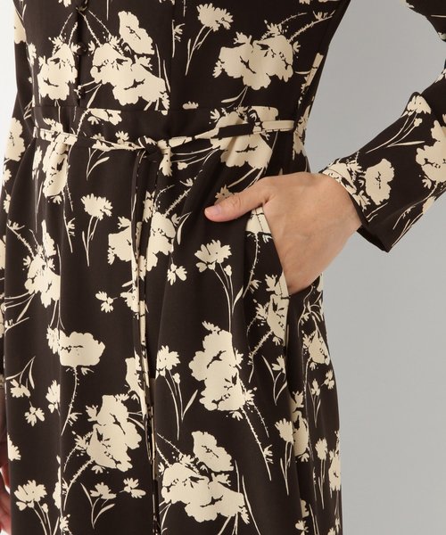 A part by（アパートバイ）の「PキリカエVボタンワンピース 814479（ワンピース・レディース・ネイビー/カーキ/ブラック系その他/ベージュ系その他・FREE）」の12枚目の写真