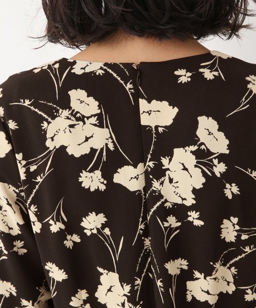 A part by（アパートバイ）の「PキリカエVボタンワンピース 814479（ワンピース・レディース・ネイビー/カーキ/ブラック系その他/ベージュ系その他・FREE）」の18枚目の写真