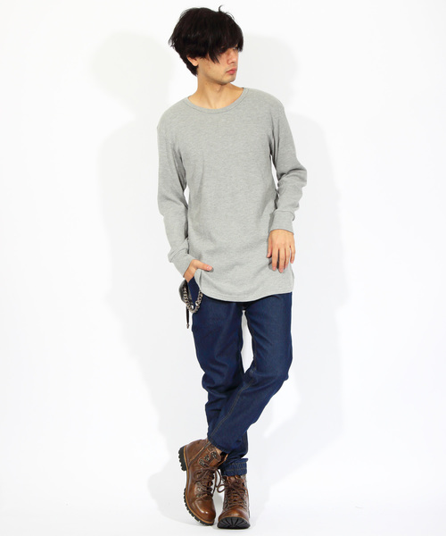 ８(eight)（エイト）の「ストレッチ デニム サルエル ジョガーパンツ（その他パンツ・メンズ・ブラック/インディゴブルー/ブルー/ブルー系その他・MEDIUM/LARGE/X-LARGE）」の8枚目の写真