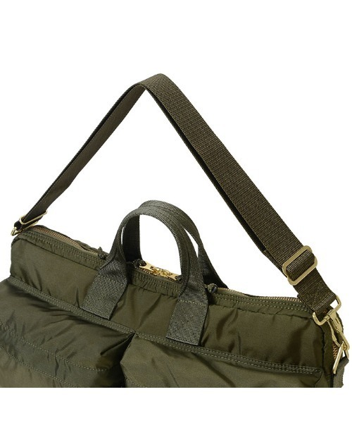 PORTER（ポーター）の「フォース 2WAYヘルメットバッグ(S)（トートバッグ・メンズ・ブラック/ネイビー/オリーブ・FREE）」の11枚目の写真
