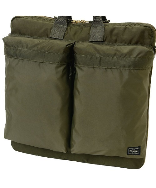 PORTER（ポーター）の「フォース 2WAYヘルメットバッグ(S)（トートバッグ・メンズ・ブラック/ネイビー/オリーブ・FREE）」の18枚目の写真
