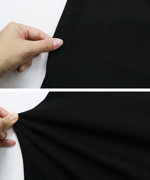 reca(レカ)の「ビッグシルエットポケットデザインスリットカットソー(Tシャツ/カットソー・レディース・オフホワイト/ブラック/オレンジ系その他・FREE)」の14枚目の写真