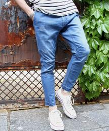 coen | 【WEB限定】ストレッチスーパースキニーデニムクライミングアンクルパンツ(デニムパンツ)