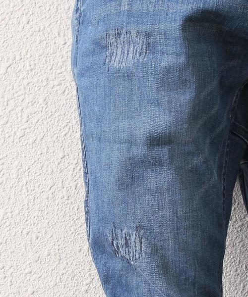 coen（コーエン）の「【WEB限定】ストレッチスーパースキニーデニムクライミングアンクルパンツ（デニムパンツ・メンズ・コバルトブルー・X-LARGE/SMALL/MEDIUM/LARGE）」の13枚目の写真