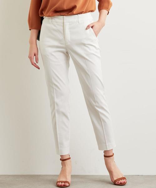 green label relaxing（グリーンレーベルリラクシング）の「◆CS T/コットン サブリナパンツ（その他パンツ・レディース・ロイヤルブルー/オフホワイト/ベージュ/イエロー/ネイビー/ブラック・34/36/46/40/42/44/38）」の2枚目の写真