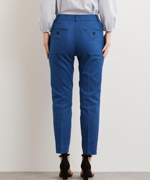 green label relaxing（グリーンレーベルリラクシング）の「◆CS T/コットン サブリナパンツ（その他パンツ・レディース・ロイヤルブルー/オフホワイト/ベージュ/イエロー/ネイビー/ブラック・34/36/46/40/42/44/38）」の15枚目の写真