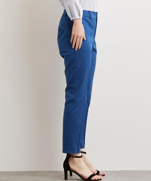 green label relaxing（グリーンレーベルリラクシング）の「◆CS T/コットン サブリナパンツ（その他パンツ・レディース・ロイヤルブルー/オフホワイト/ベージュ/イエロー/ネイビー/ブラック・34/36/46/40/42/44/38）」の17枚目の写真