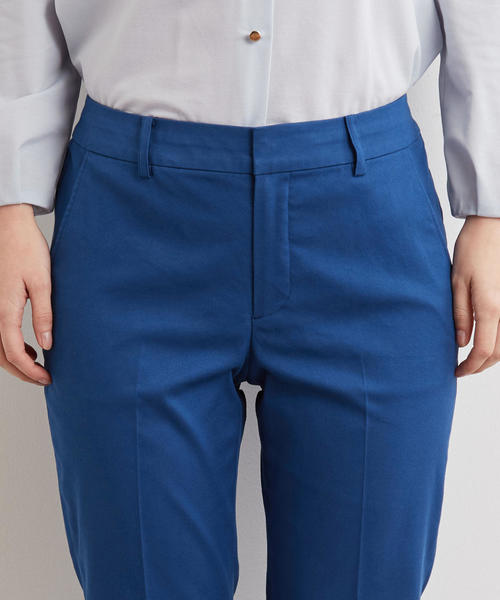 green label relaxing（グリーンレーベルリラクシング）の「◆CS T/コットン サブリナパンツ（その他パンツ・レディース・ロイヤルブルー/オフホワイト/ベージュ/イエロー/ネイビー/ブラック・34/36/46/40/42/44/38）」の19枚目の写真