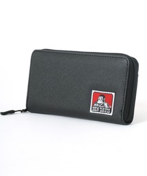 BEN DAVIS（ベンデイビス）の「BEN DAVIS/ベンデイビス ワンポイント ロゴ ラウンドジップ ロングウォレット/長財布（財布）」