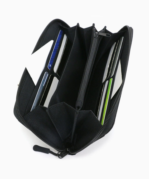 BEN DAVIS（ベンデイビス）の「BEN DAVIS/ベンデイビス ワンポイント ロゴ ラウンドジップ ロングウォレット/長財布（財布・メンズ・ブラック/ネイビー/ブラック系その他/ブラック系その他2・FREE）」の11枚目の写真