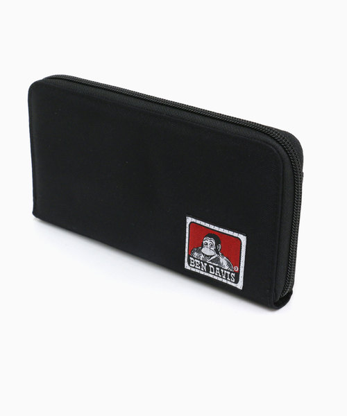 BEN DAVIS（ベンデイビス）の「BEN DAVIS/ベンデイビス ワンポイント ロゴ ラウンドジップ ロングウォレット/長財布（財布・メンズ・ブラック/ネイビー/ブラック系その他/ブラック系その他2・FREE）」の5枚目の写真