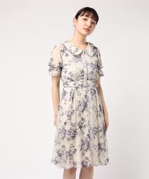 axes femme（アクシーズファム）の「花柄フェミニンワンピース 