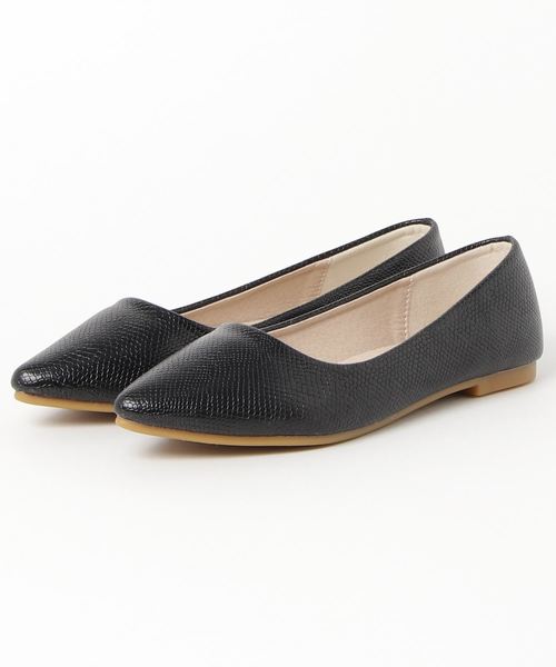 ヒョウ柄フラットシューズ M ヒョウ柄フラットシューズ - メルカリ