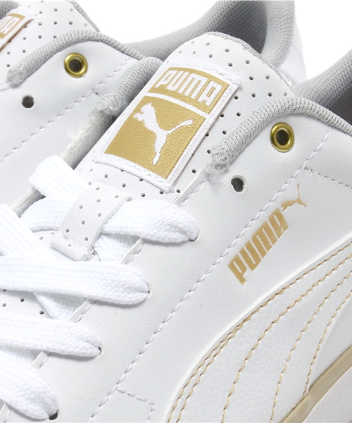 PUMA（プーマ）の「コートポイント J BG（スニーカー・レディース・ブラック/ホワイト×ブルー/ホワイト×ピンク/ホワイト×ゴールド/ホワイト・23.5cm/25cm/23cm/24.5cm/22.5cm/24cm）」の10枚目の写真