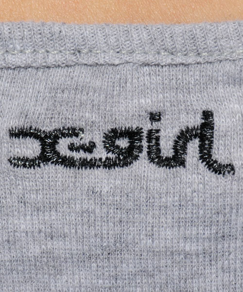 X-girl(エックスガール)の「MESH BORDER KNIT TOP(ニット/セーター・レディース・ホワイト/ブラック/グリーン・2/1)」の16枚目の写真