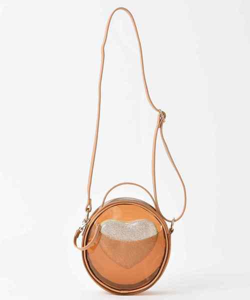 one after another NICE CLAUP（ワンアフターアナザーナイスクラップ）の「ハートポーチ付きショルダーバッグ（ショルダーバッグ・レディース・ブラウン系その他/レオパード・FREE）」の2枚目の写真