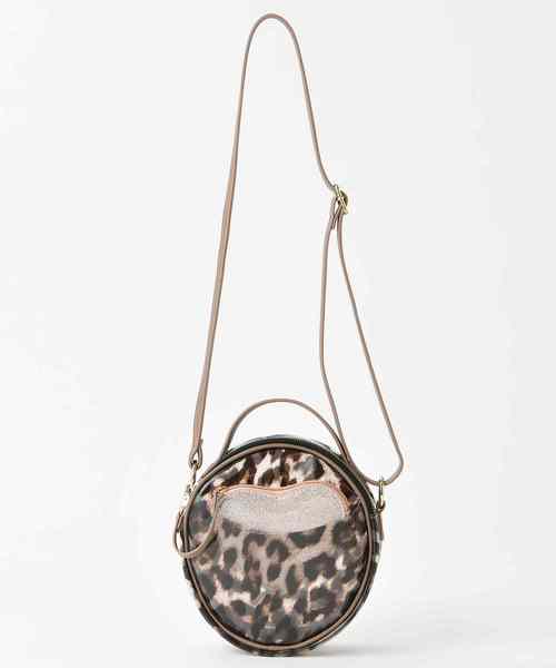 one after another NICE CLAUP（ワンアフターアナザーナイスクラップ）の「ハートポーチ付きショルダーバッグ（ショルダーバッグ・レディース・ブラウン系その他/レオパード・FREE）」の8枚目の写真