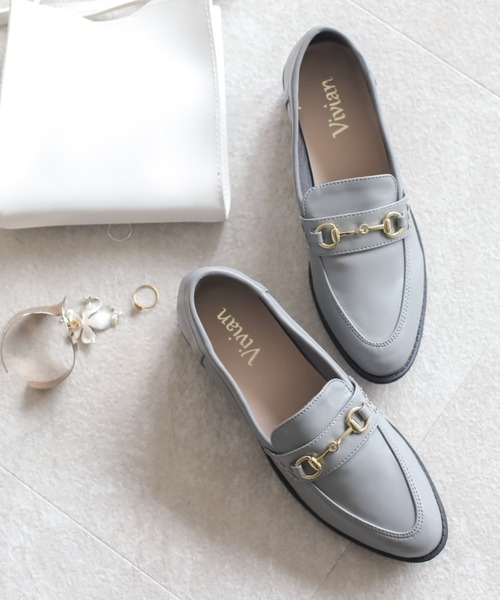 VIVIAN（ヴィヴィアン）の「ポインテッドトゥビット付きローファー（ローファー・レディース・ブラック系その他/ブラック系その他2/イエロー系その他6/グレー系その他3/ホワイト系その他5/ベージュ系その他2/イエロー系その他5/ブラウン系その他5/グレー系その他2・S/M/L/LL）」の19枚目の写真