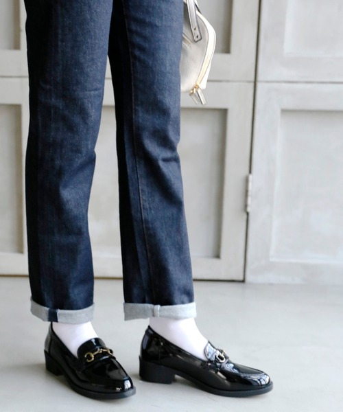 VIVIAN（ヴィヴィアン）の「ポインテッドトゥビット付きローファー（ローファー・レディース・ブラック系その他/ブラック系その他2/イエロー系その他6/グレー系その他3/ホワイト系その他5/ベージュ系その他2/イエロー系その他5/ブラウン系その他5/グレー系その他2・S/M/L/LL）」の13枚目の写真