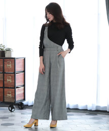 夢展望（ユメテンボウ）の「２ＷＡＹワンショルダーワイドパンツオールインワン（つなぎ/オールインワン）」
