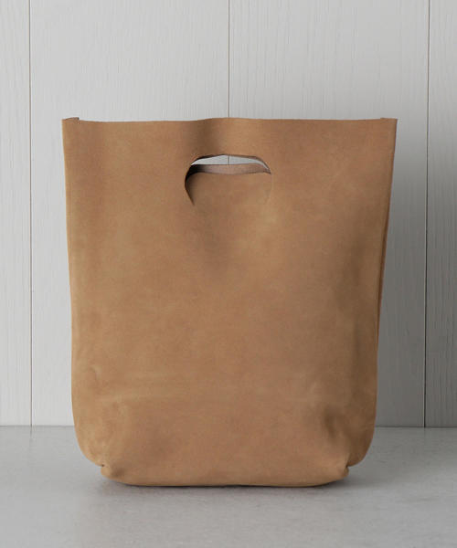 Hender Scheme(エンダースキーマ)の「<Hender Scheme>LEATHER BAG/バッグ(ハンドバッグ・レディース・ダークブラウン/ベージュ・FREE)」の7枚目の写真