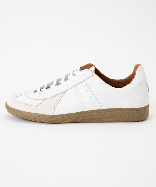 REPRODUCTION OF FOUND（リプロダクションオブファウンド）の「リプロダクションオブファウンド REPRODUCTION OF FOUND / ジャーマントレーナー（スニーカー・メンズ・ホワイト/ブラック・43/41/42）」の5枚目の写真