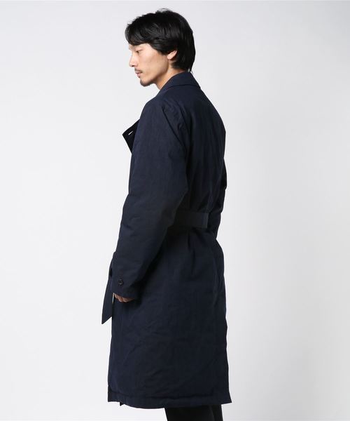 snow peak Indigo C/N モッズコート　ネイビー ＸＬ snow peak Indigo C/N モッズコート ネイビー XL - メルカリ